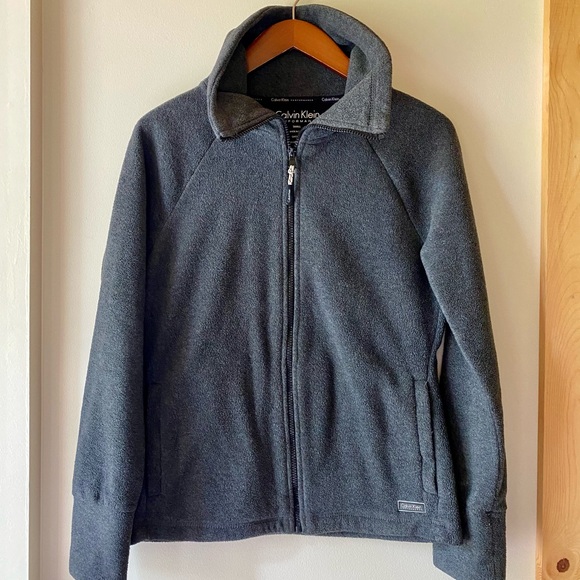 Calvin Klein Performance Fleece Zip-Up - Picture 4 of 9